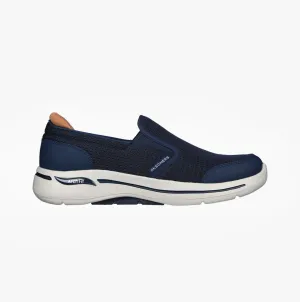 Skechers 216264/NVY GO WALK ARCH FIT-ROBUST COMFORT Mens Slip-On Trainers Navy