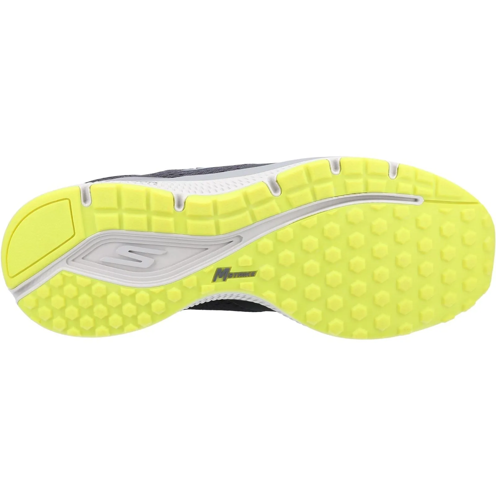 Skechers 220102 GOrun Consistent Herren-Sneaker in weiter Passform - Anthrazit/Limette
