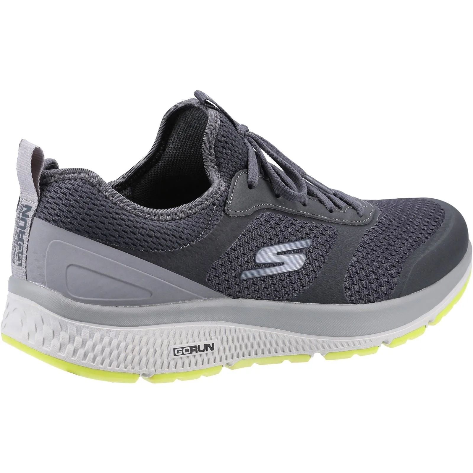 Skechers 220102 GOrun Consistent Herren-Sneaker in weiter Passform - Anthrazit/Limette