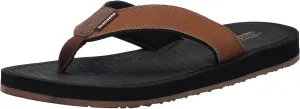Skechers USA Men's Men's Tantric-Copano Flip-Flop, BRN, 12