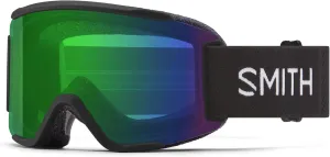 Smith Optics Squad S Women's Snow Winter Goggle - Black, ChromaPop Everyday Green Mirror