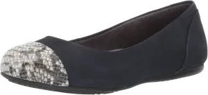 SoftWalk Women's Sonoma Cap Toe Ballet Flat