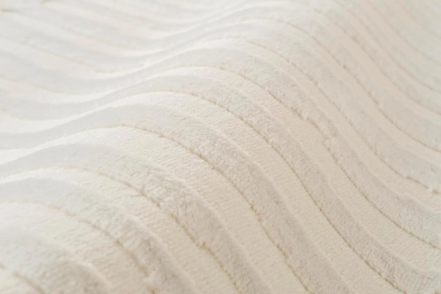 Soloba 7'10"x10' Washable Area Rug for Living Room Bedroom - 100% Recycled Oeko-TEX Certified, Medium Pile, Beige, Cream