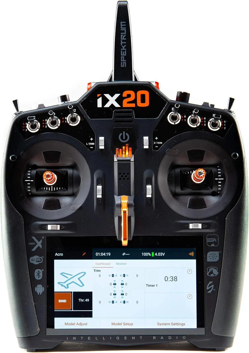 Spektrum iX20 20-Channel DSMX Transmitter Only, SPMR20100