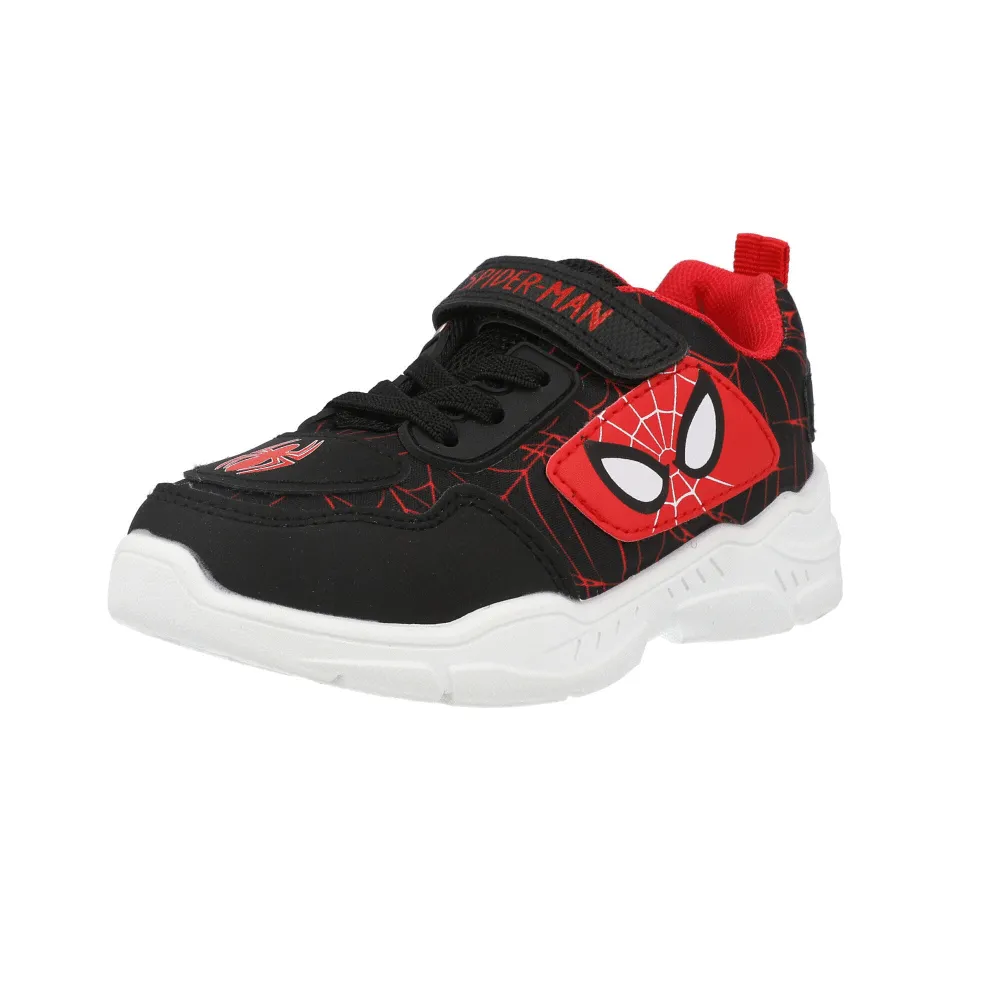 Spider-Man Black Chunky Trainers for Kids