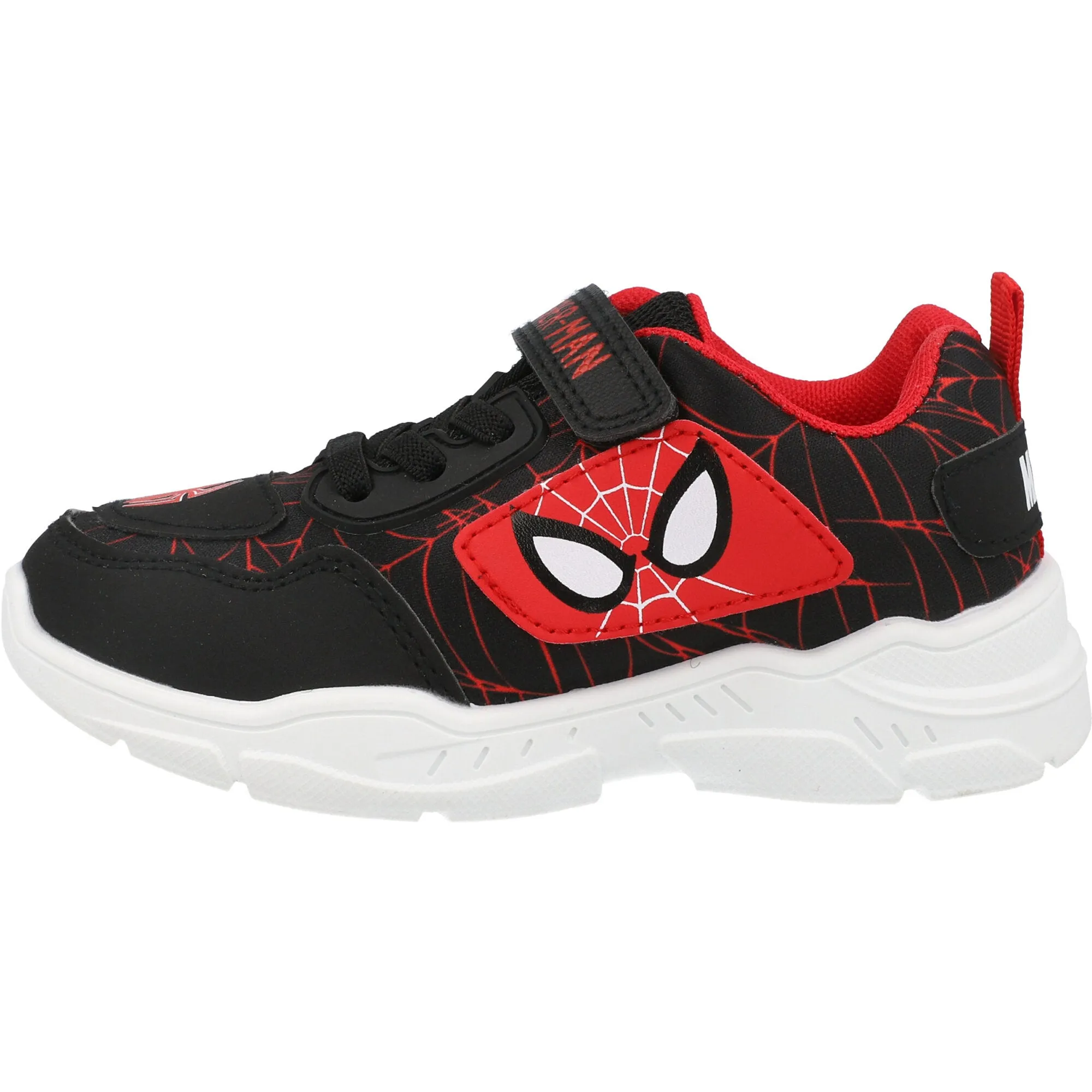 Spider-Man Black Chunky Trainers for Kids