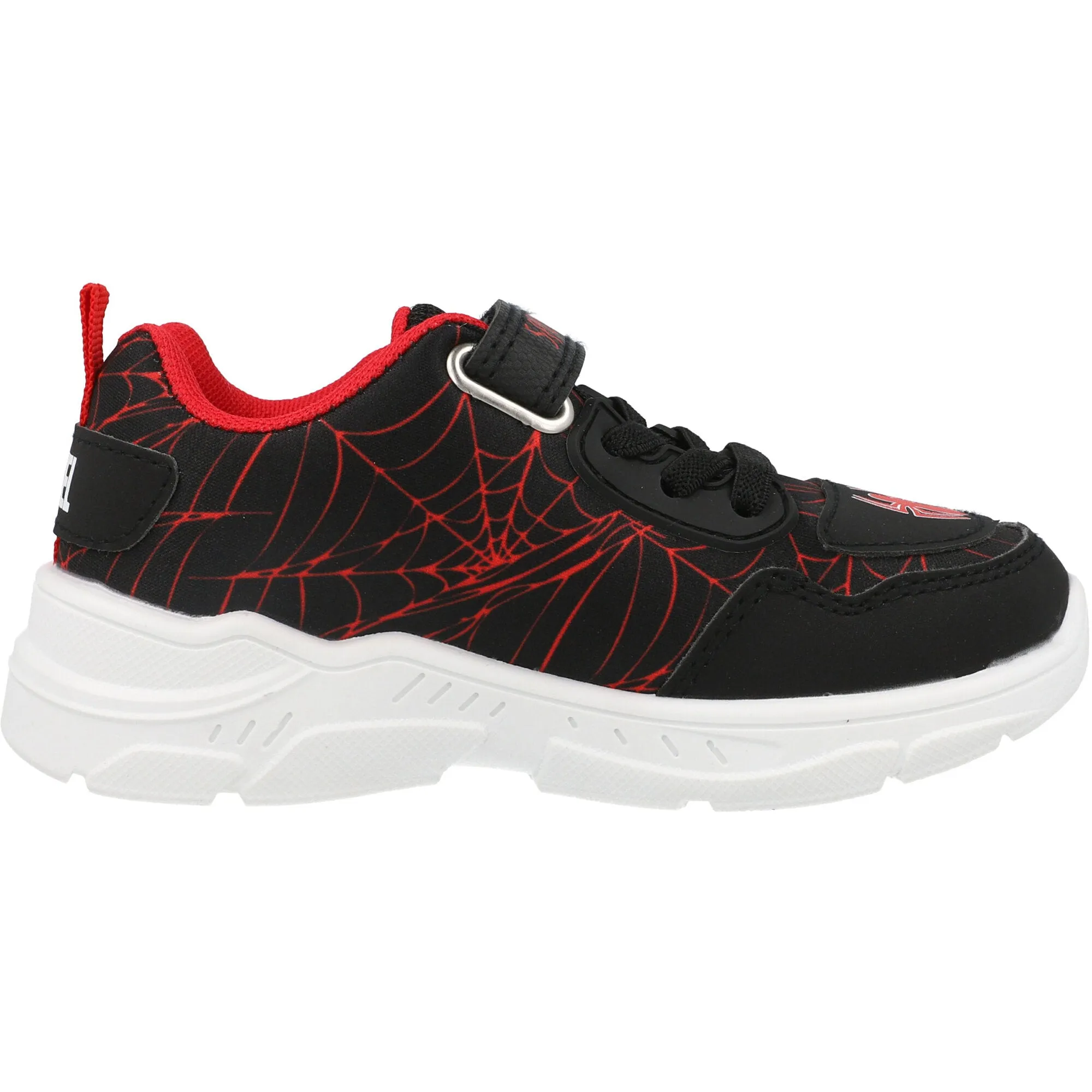 Spider-Man Black Chunky Trainers for Kids