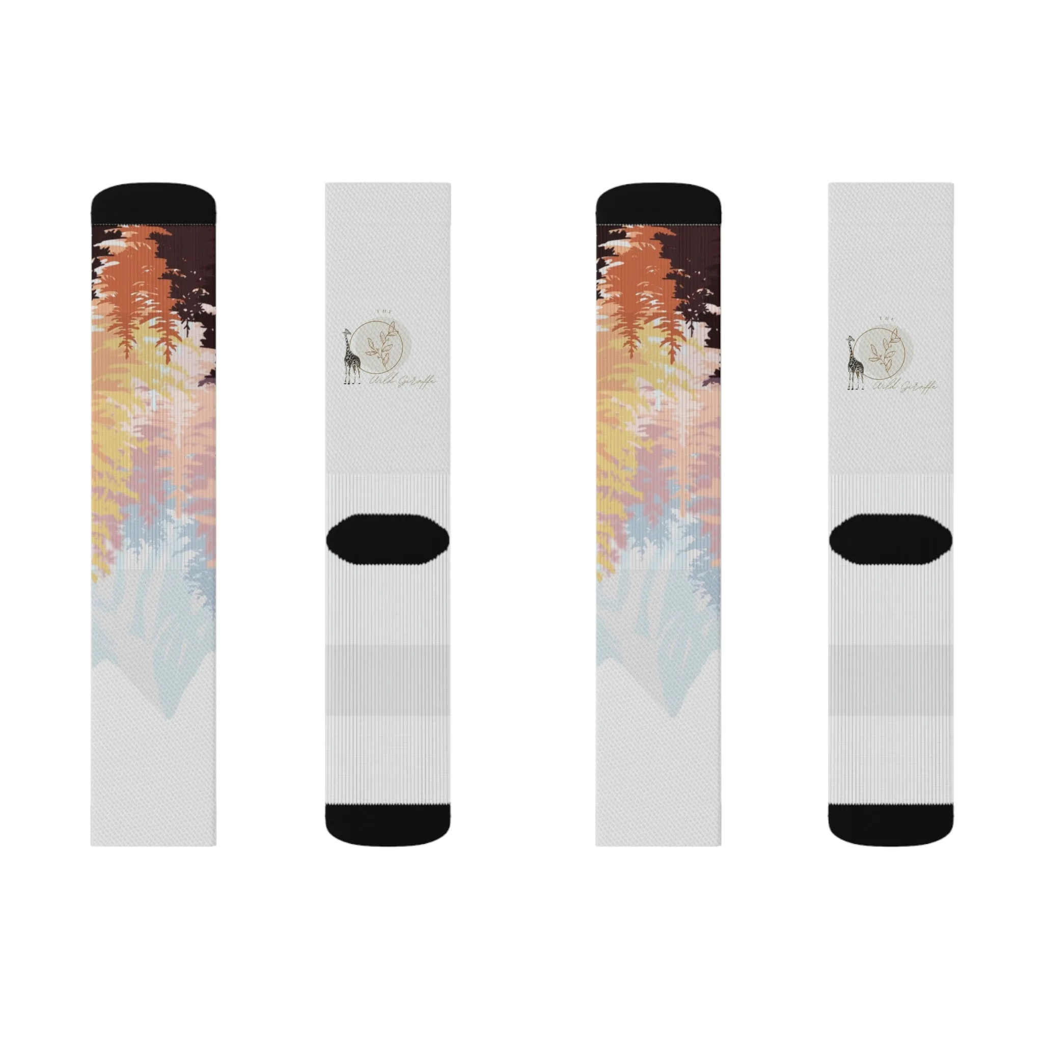 Sublimation Socks - Golden Mountainside
