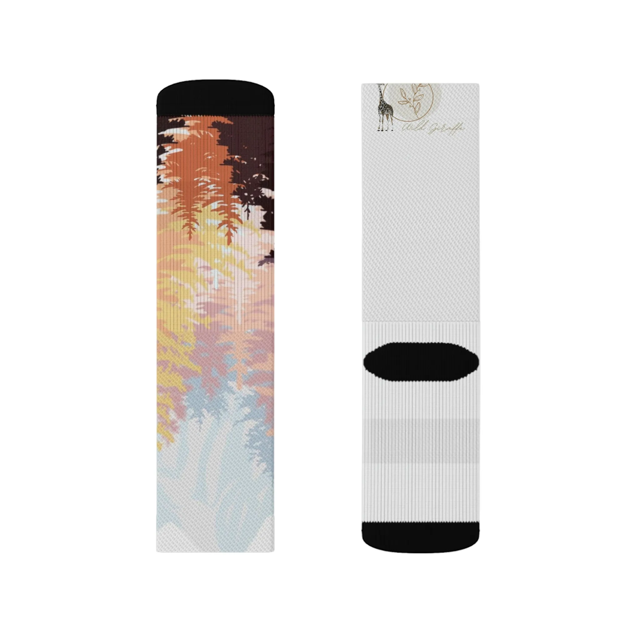 Sublimation Socks - Golden Mountainside