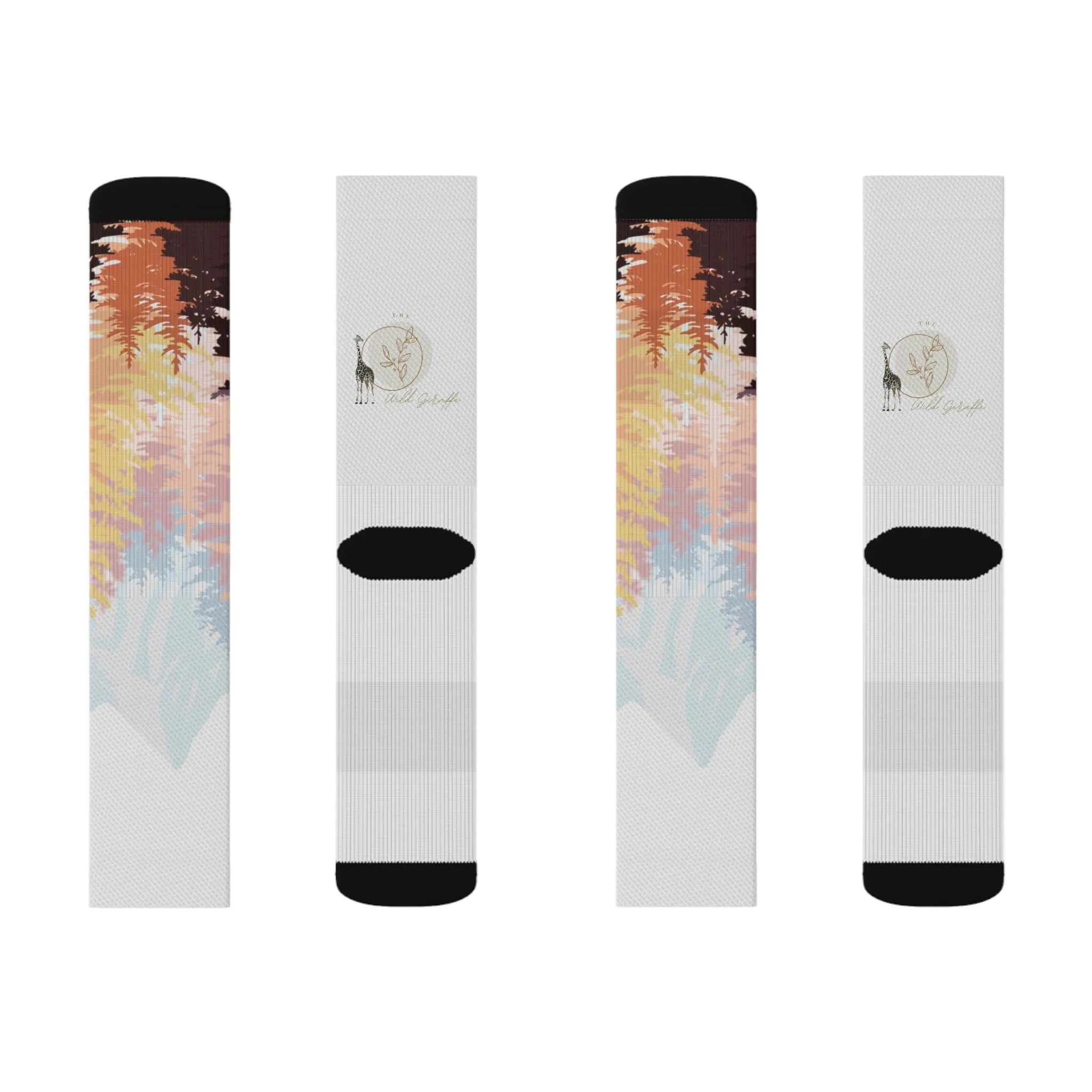 Sublimation Socks - Golden Mountainside