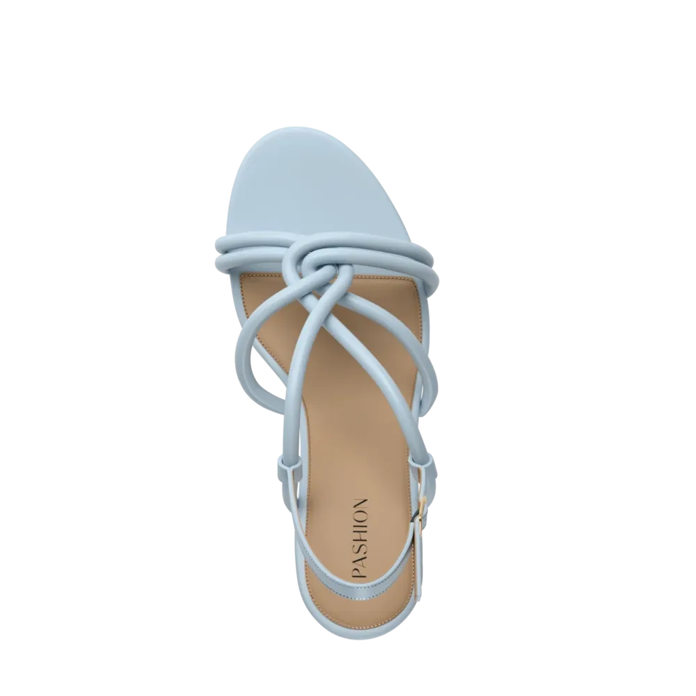 The Capri - Baby Blue Vegan Leather