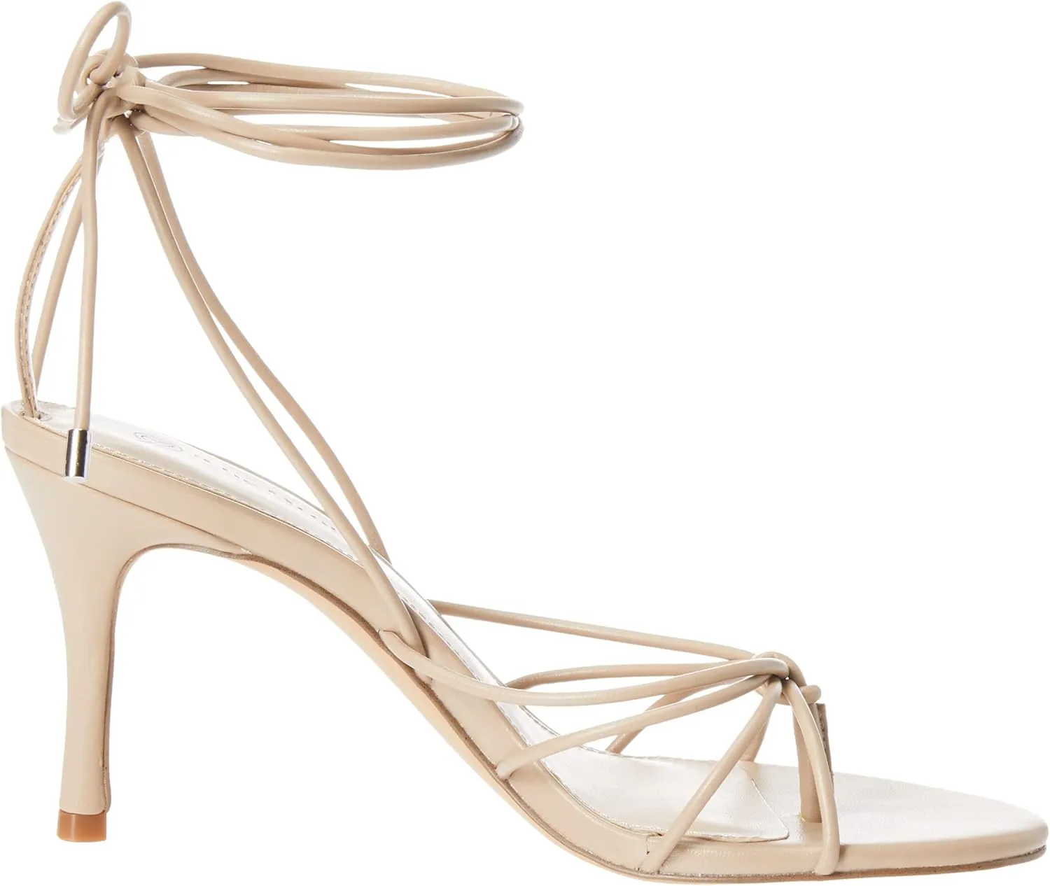 The Drop Women's Archie Lace-up Strappy Heeled Sandal Open Toe Heels