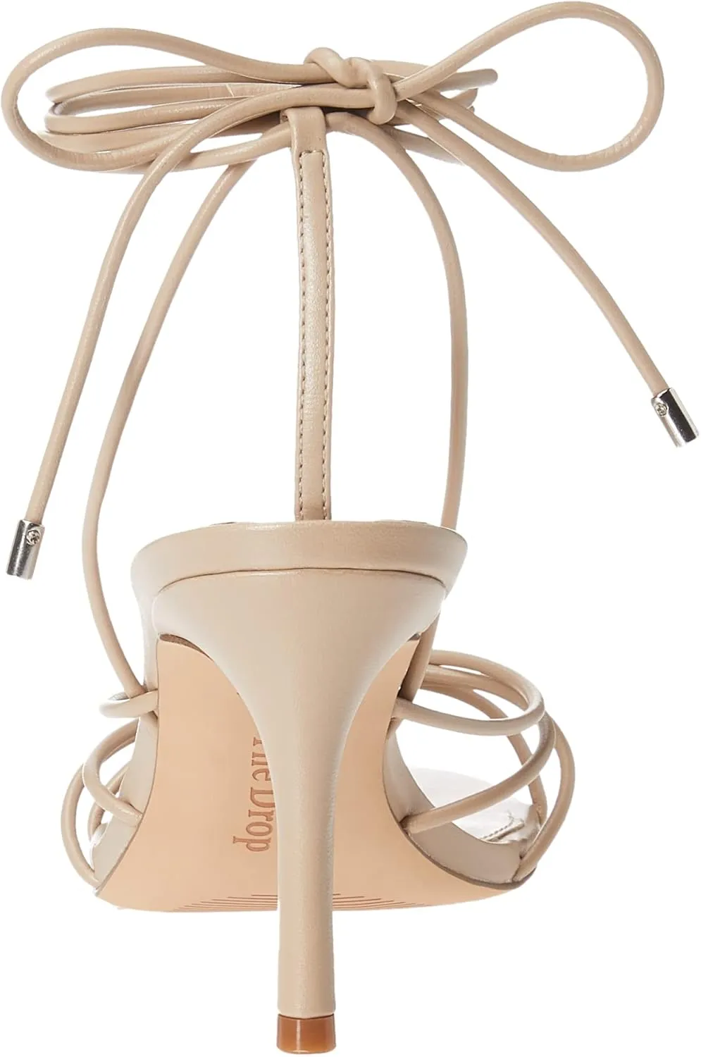 The Drop Women's Archie Lace-up Strappy Heeled Sandal Open Toe Heels