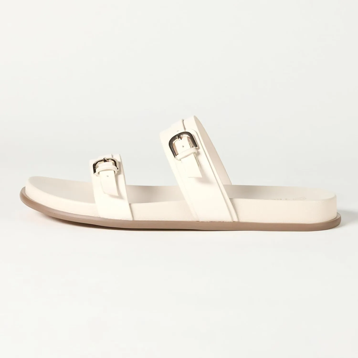 The Drop Women's Avona Two Strap Slide Sandals
