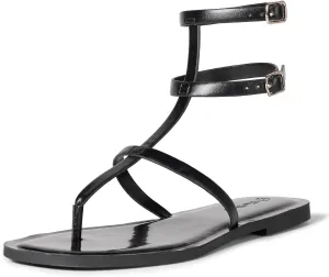 The Drop Women's Casper Gladiator Thong Ankle Sandal Strap