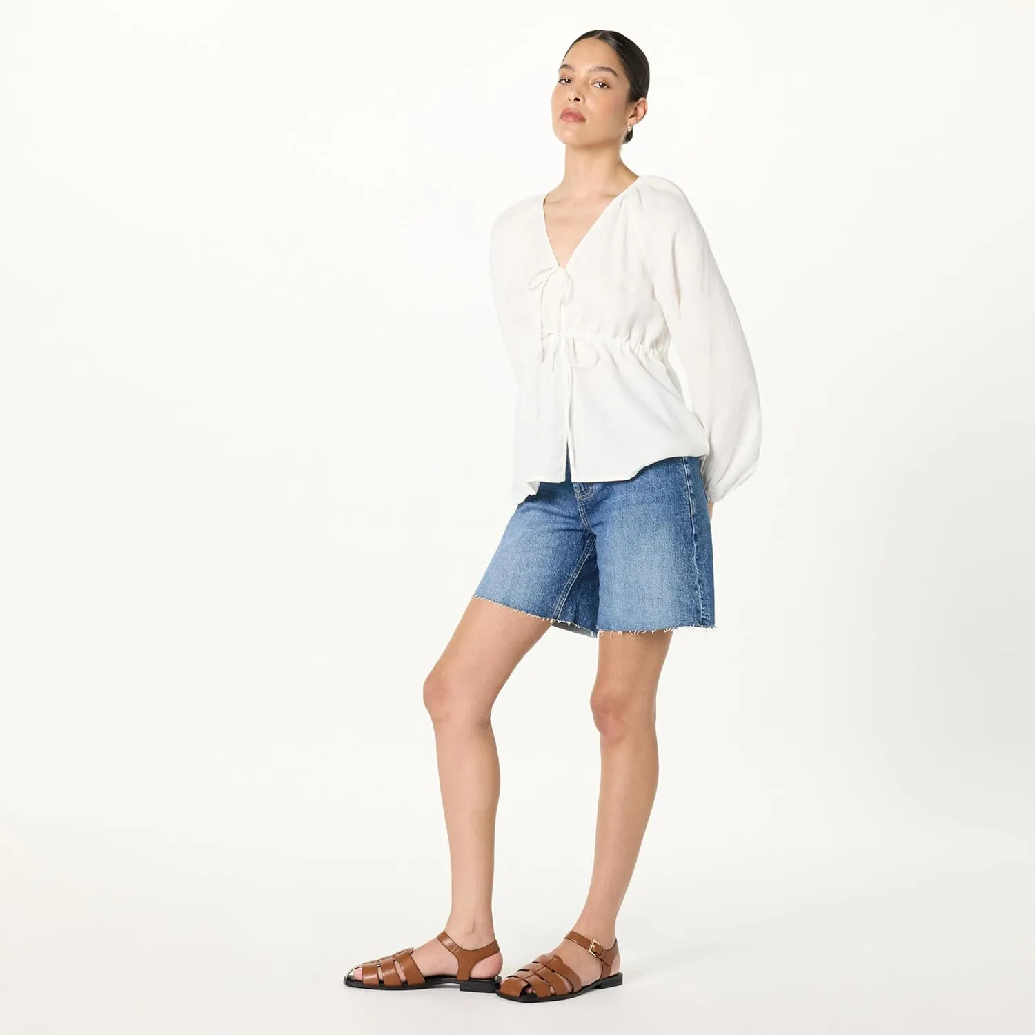 The Drop Women's Luna Fisherman Strap Sandal Ankle