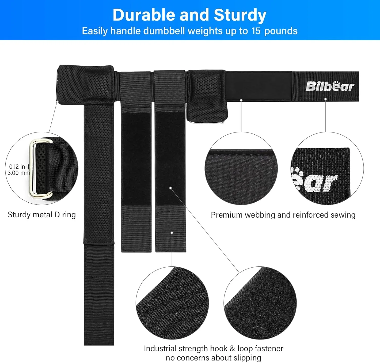 Tibialis Trainer Strap for Shin Splint Relief Exercises,Adjustable Dumbbell Foot Attachment for Hip Flexor Raises,Dumbbell Ankle Strap Relieve Leg Pain Increase Range of Motion