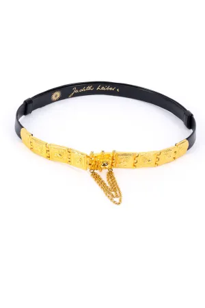 Tiled Chain Drape Slide Belt