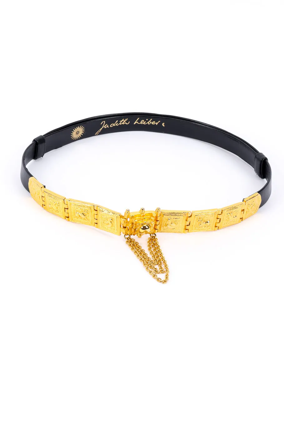 Tiled Chain Drape Slide Belt