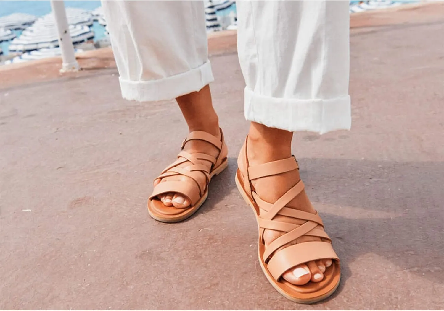 TOMS Women's Flat Sandal