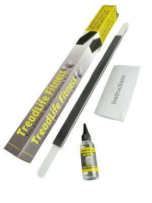 TreadLife Fitness Treadmill Maintenance Kit | 1 Year Supply of Treadmill Lubricant for Belt | 100% Silicone Lube | Extra Wide TruLube Applicator Wand | Directions Included