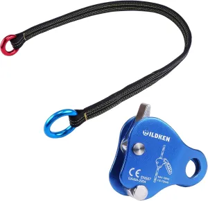 Tree Arborist Friction Saver Cambium Saver Loop Belt Sling, Climbing Ascender Fall Protection Belay Device Climbing Rope Grab for Rock Climbing