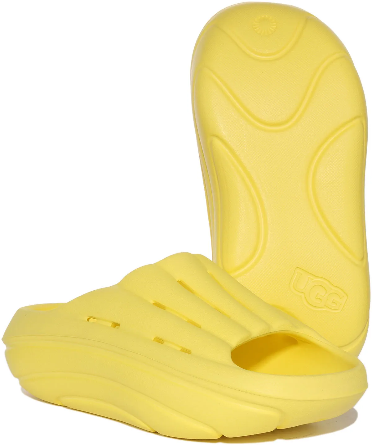 Ugg Australia W Foamo Slide In Yellow For Women