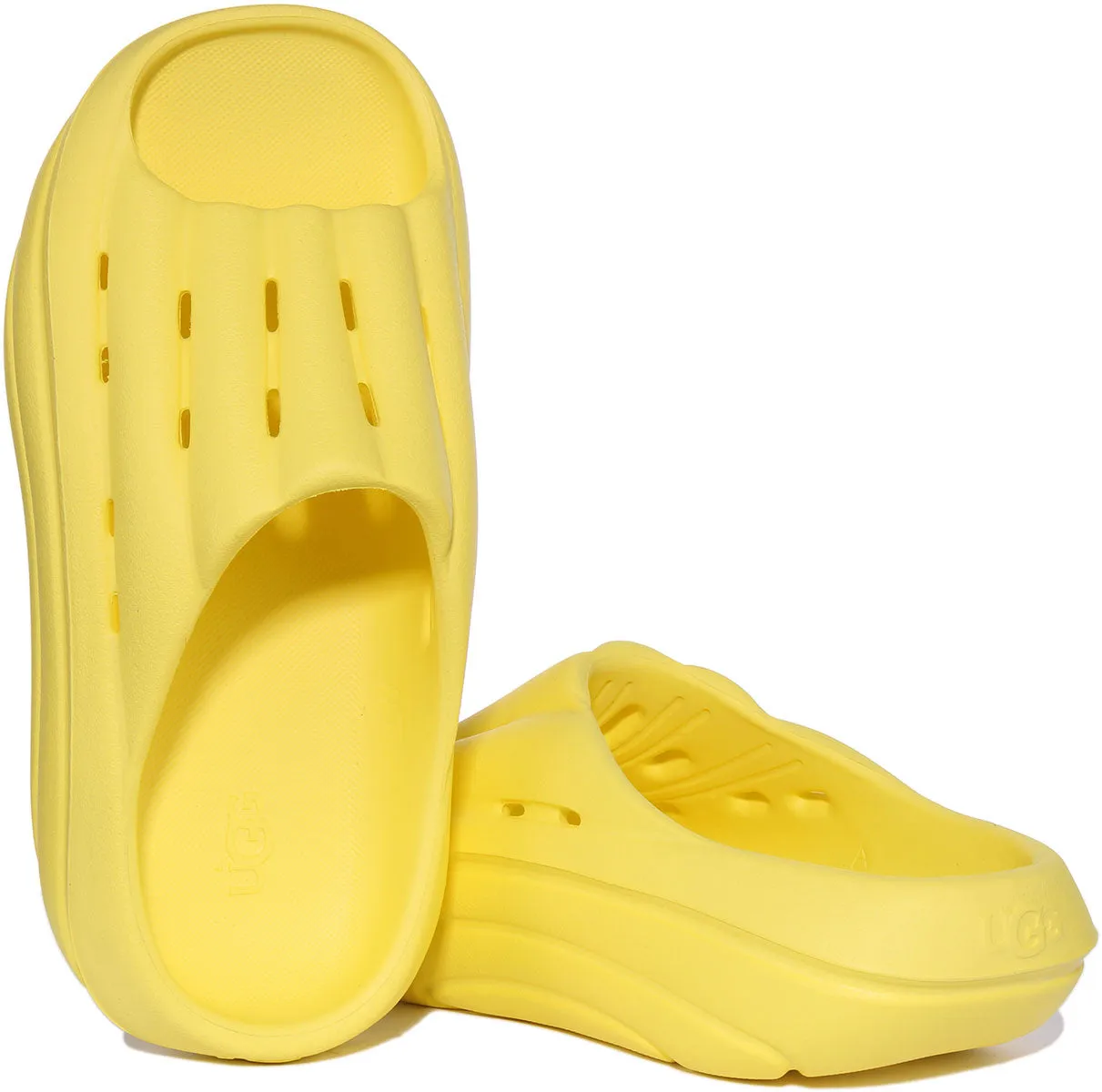 Ugg Australia W Foamo Slide In Yellow For Women