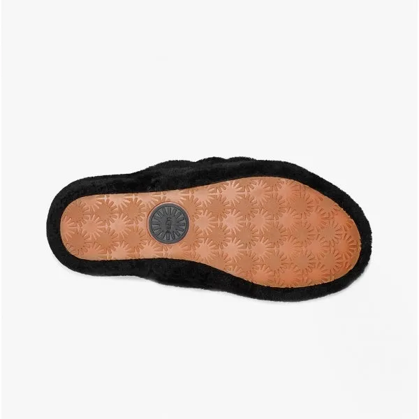 UGG FLUFF YEAH SLIDE Womens Slide Slippers Black