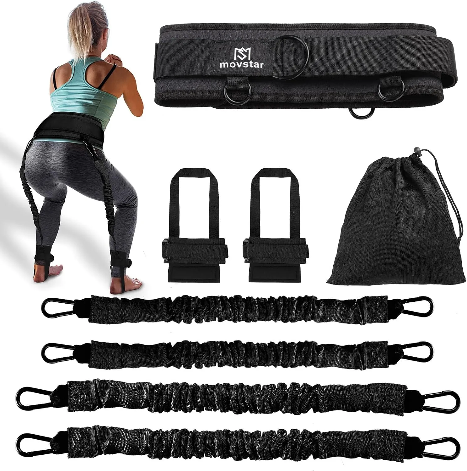 Vertical Jump Trainer Leg Strength Basketball Volleyball Football Tennis Leg Agility Training