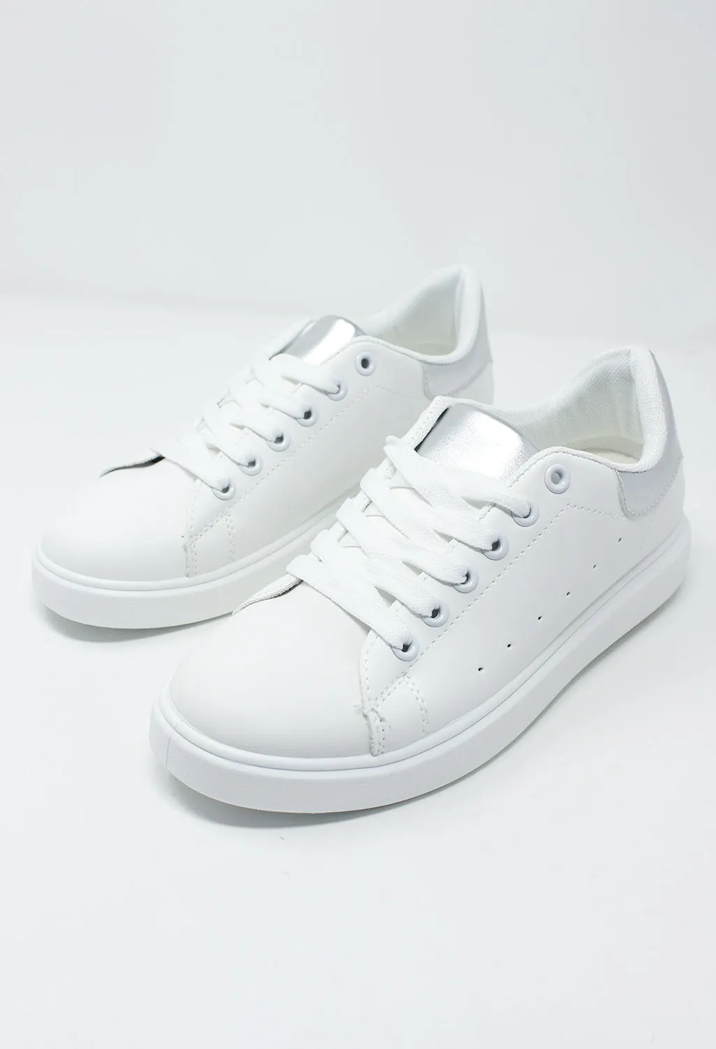 White and Silver Trainer