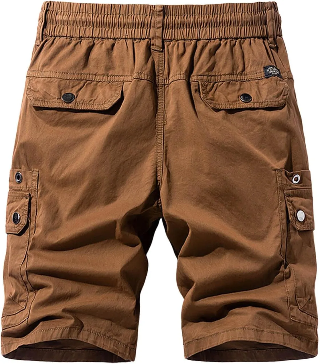 Wide Leg Shorts for Men Basic Plaid with Pockets Zipper Country Flattering Cargo Shorts for Men Hemming Countryside