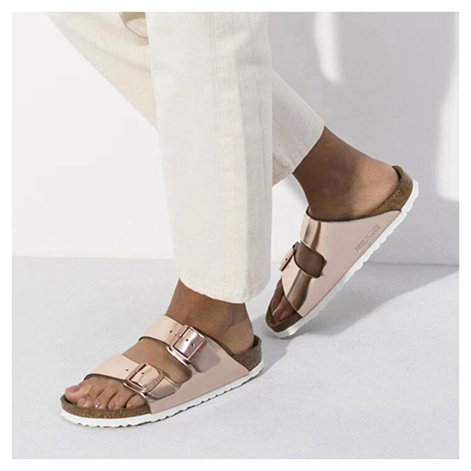 Women's Birkenstock, Arizona Soft Footbed Sandal - Narrow Fit