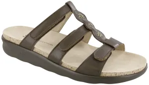 Women's Naples Slide Sandal in Coffee