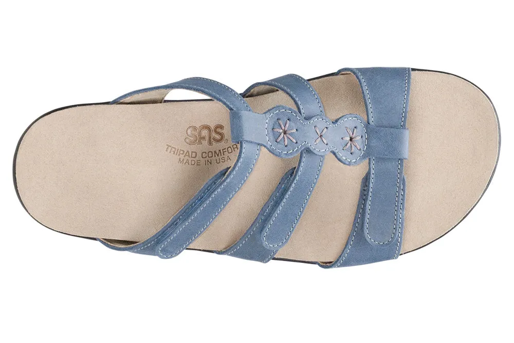 Women's Naples Slide Sandal in Denim