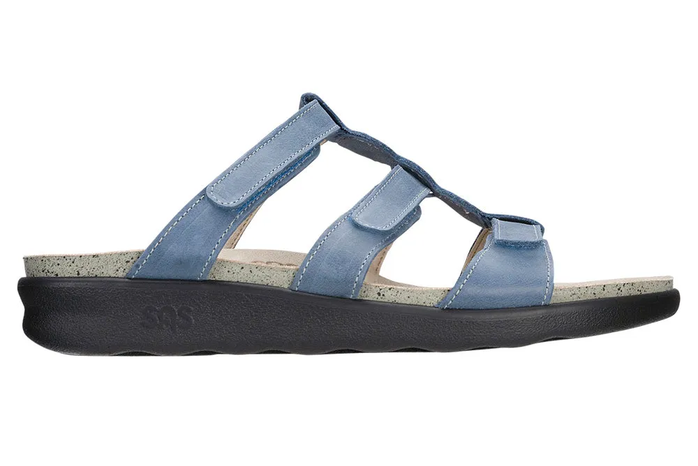 Women's Naples Slide Sandal in Denim