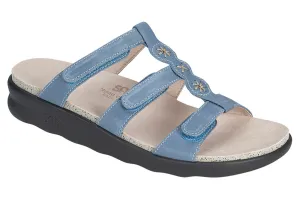 Women's Naples Slide Sandal in Denim