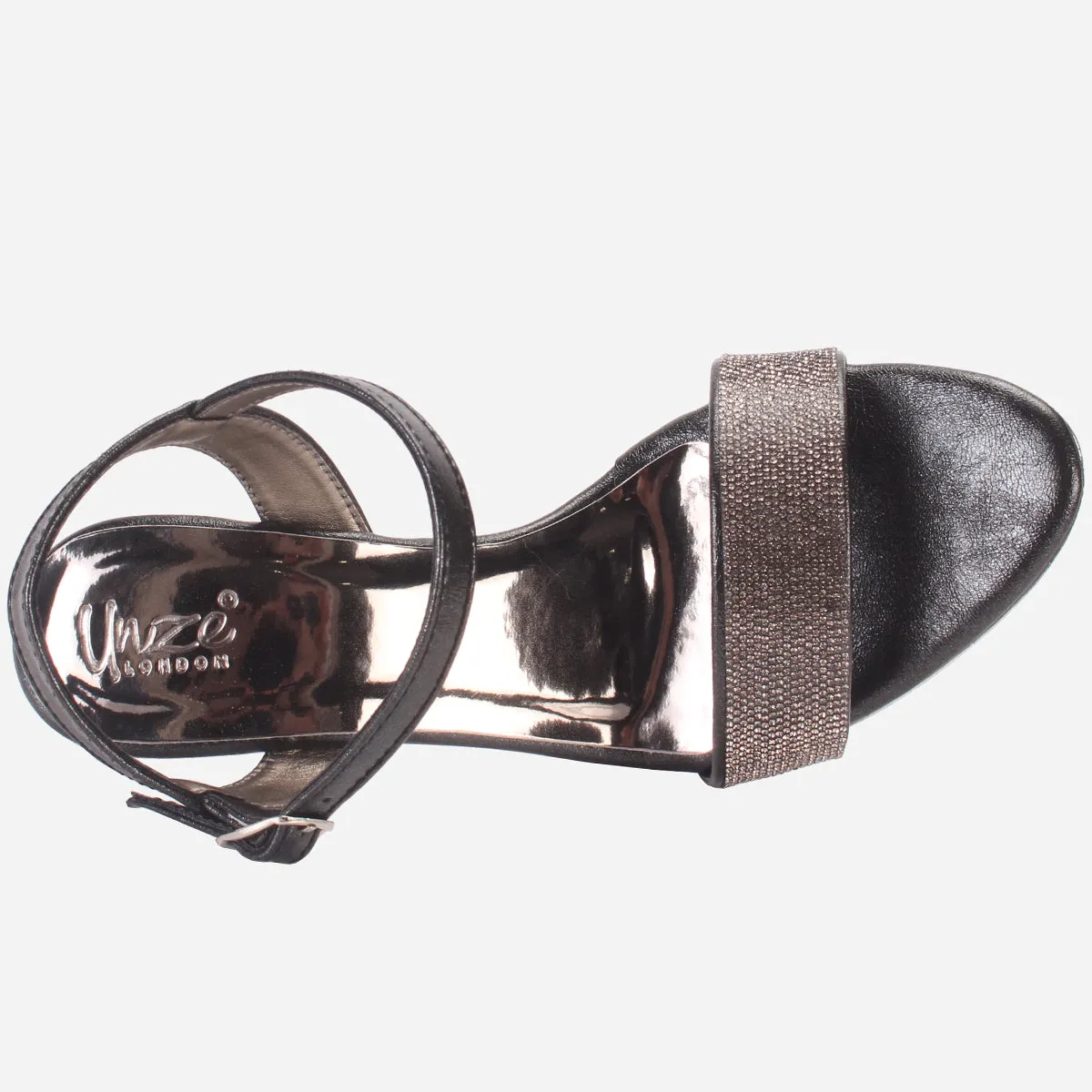 Womens "ANGLAS" Embellished Party Sandals