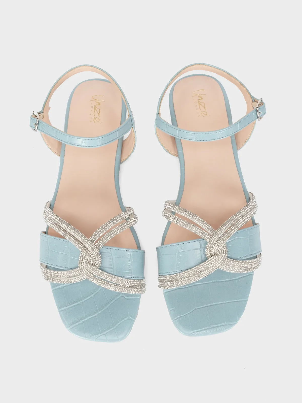 Women's "MARTINA" Crystals Detailing Sandals