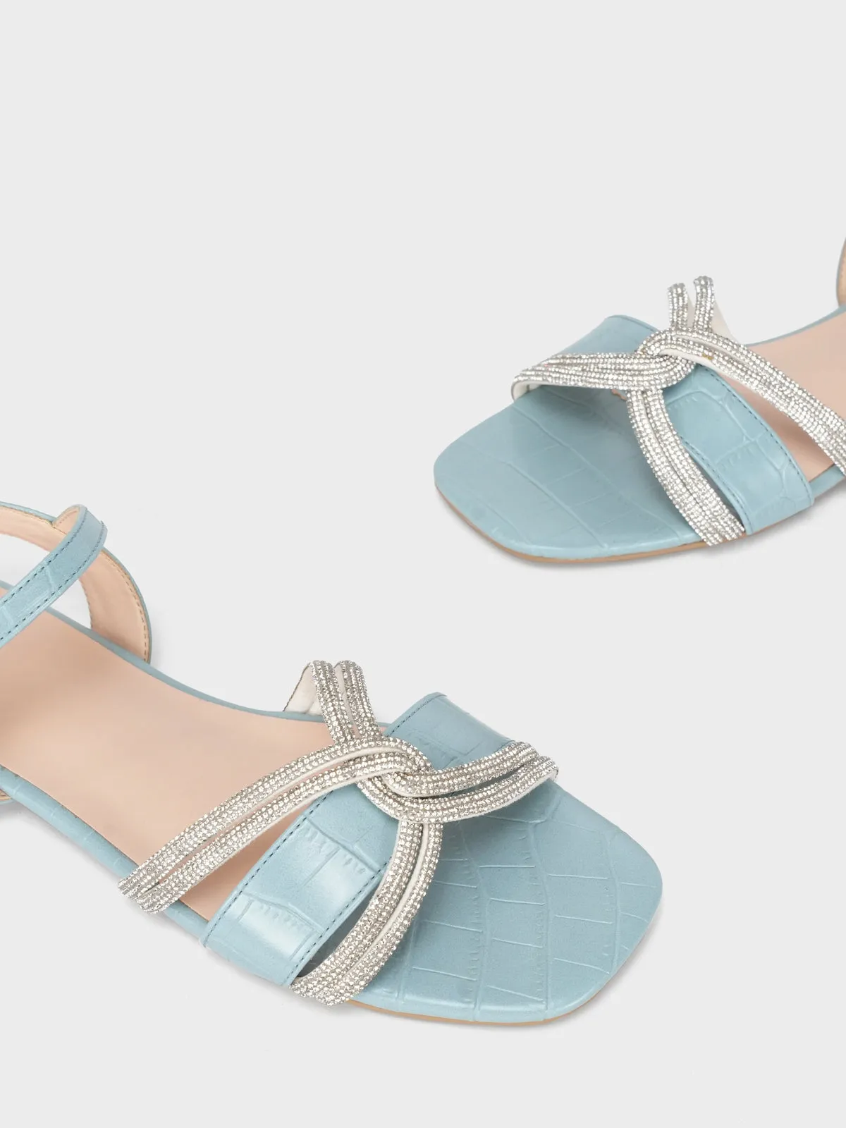 Women's "MARTINA" Crystals Detailing Sandals