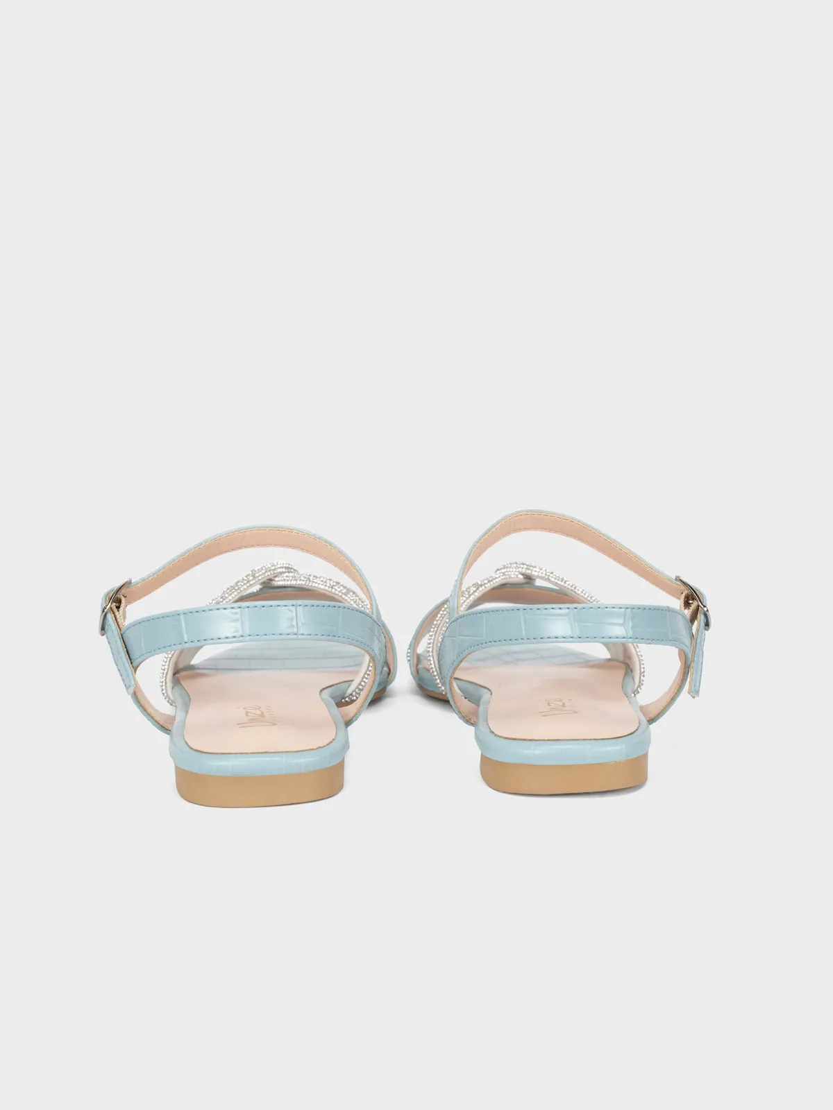 Women's "MARTINA" Crystals Detailing Sandals