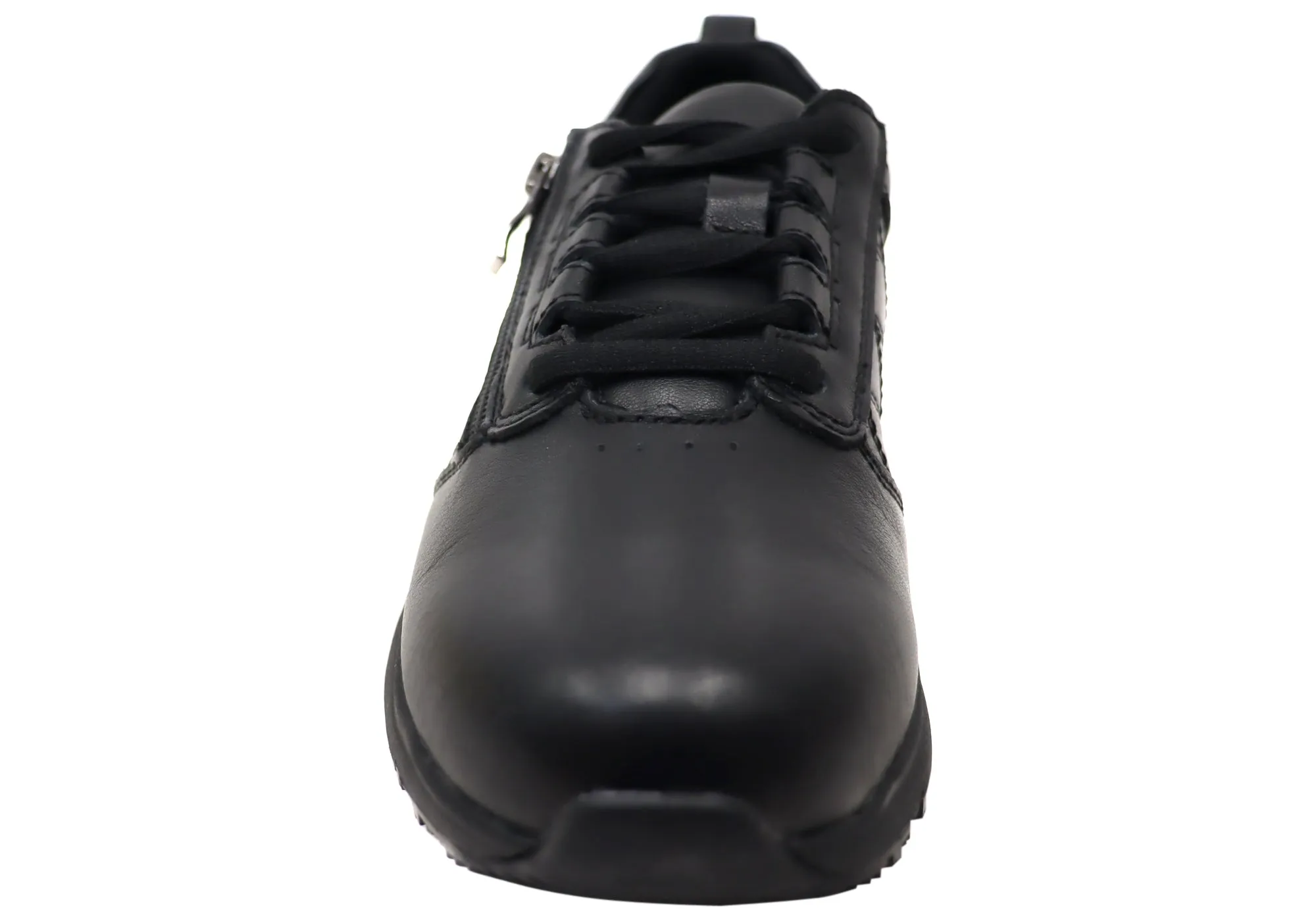 Womens Scholl Orthaheel Judy Leather Shoes