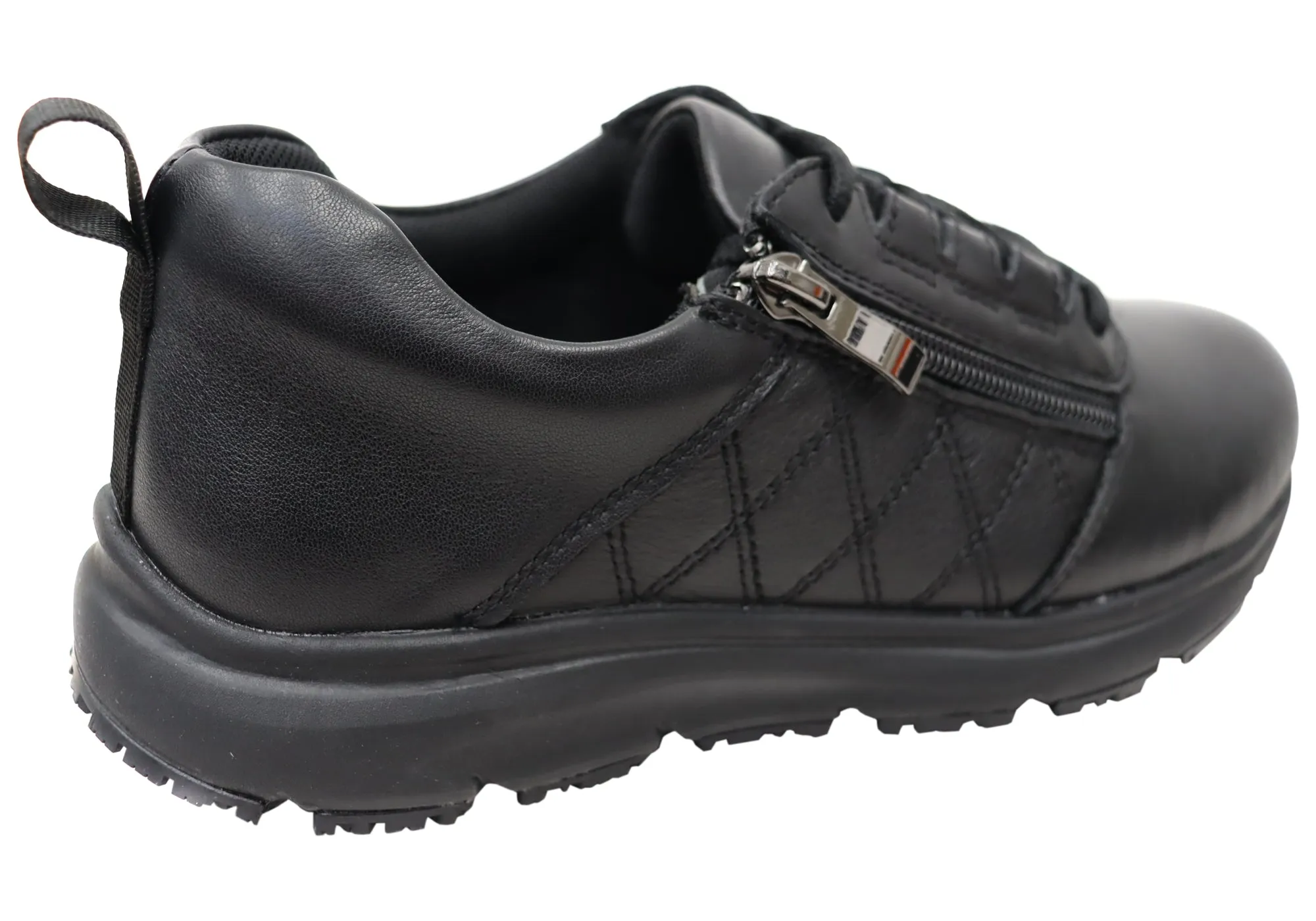 Womens Scholl Orthaheel Judy Leather Shoes
