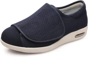 Women's Wide Width Shoes - Walking Adjustable Wide Comfort Women’s Diabetes Shoes for Diabetic Edema Plantar Fasciitis Bunions Arthritis Swollen Feet