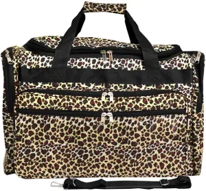 World Traveler Wildlife 22-inch Carry-on Duffle Bag with Adjustable Shoulder Strap