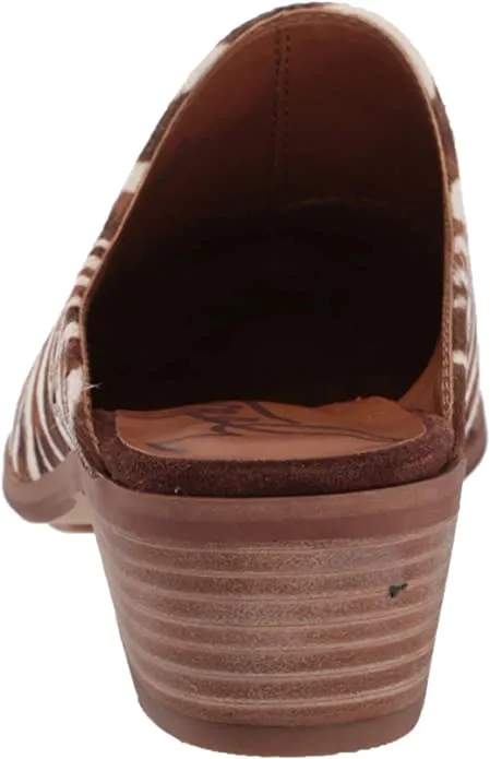 Zodiac Women's Quartz-3 Mule, Zebra Hair Calf, 10